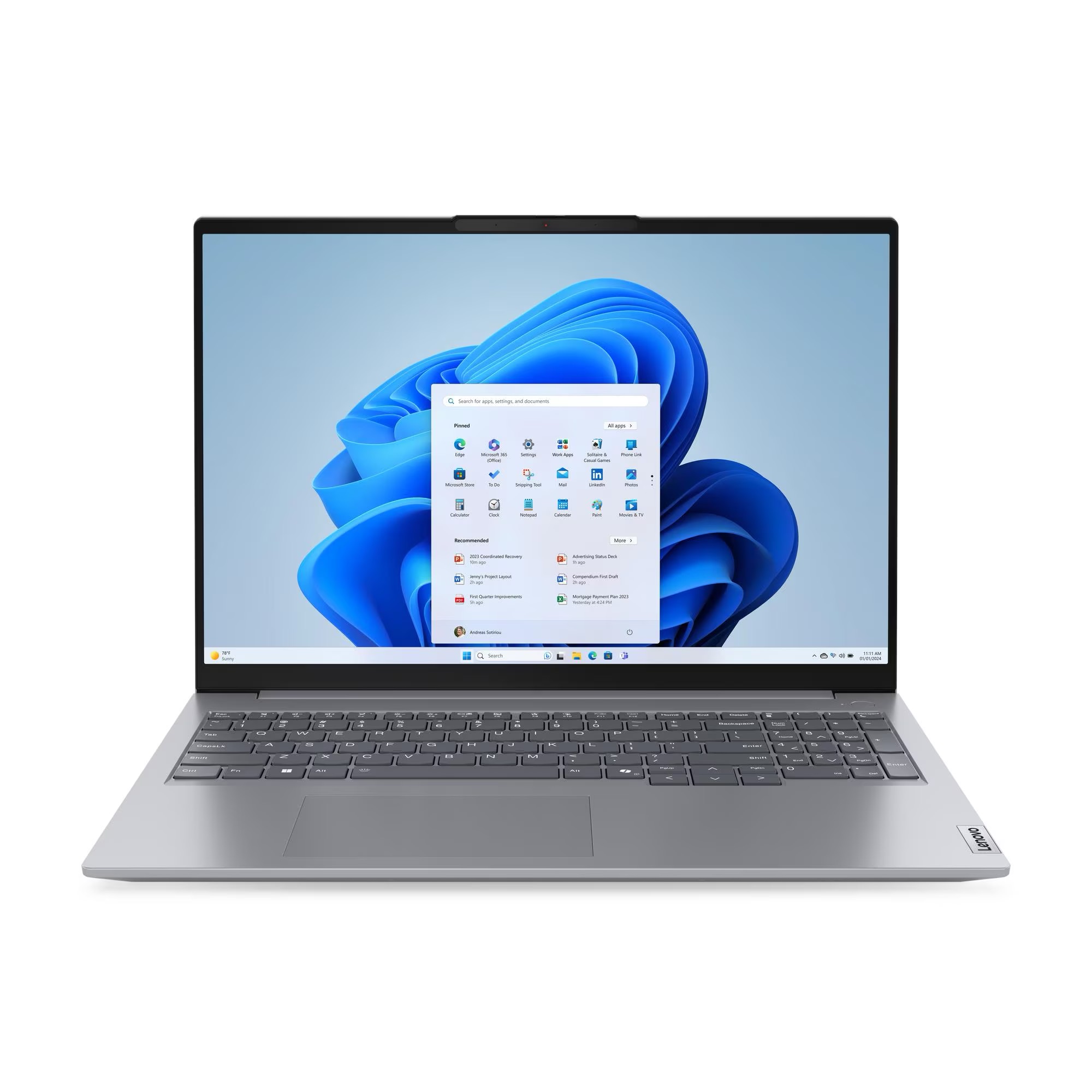 LENOVO THINKBOOK 16 G7 21MS008RTR ULTRA 7 155H 16GB 512GB SSD 16" FREEDOS NOTEBOOK