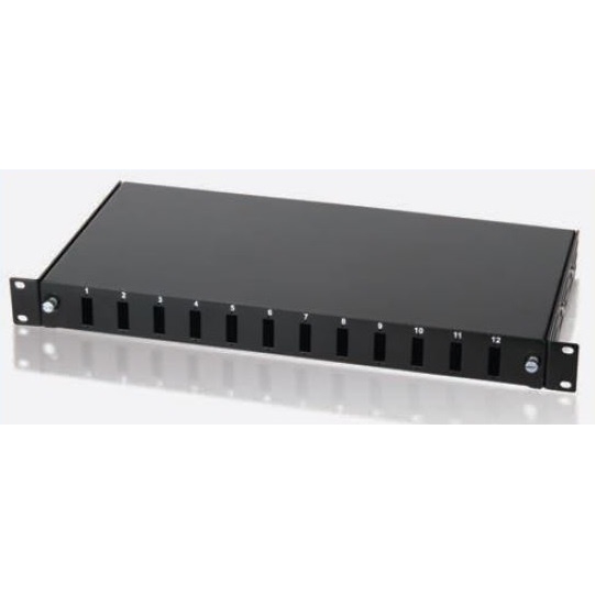 ODS 10F-SB1U12PSCDX-REA 1U 19" 12 PORT SC DX RACK TİPİ DUBLEX PATCH PANEL