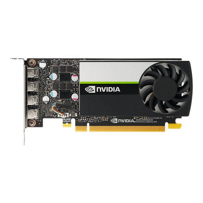 PNY NVIDIA T1000 VCNT1000-SB 4GB GDDR6 128Bit 4xMINI DP 16X (BULK) 