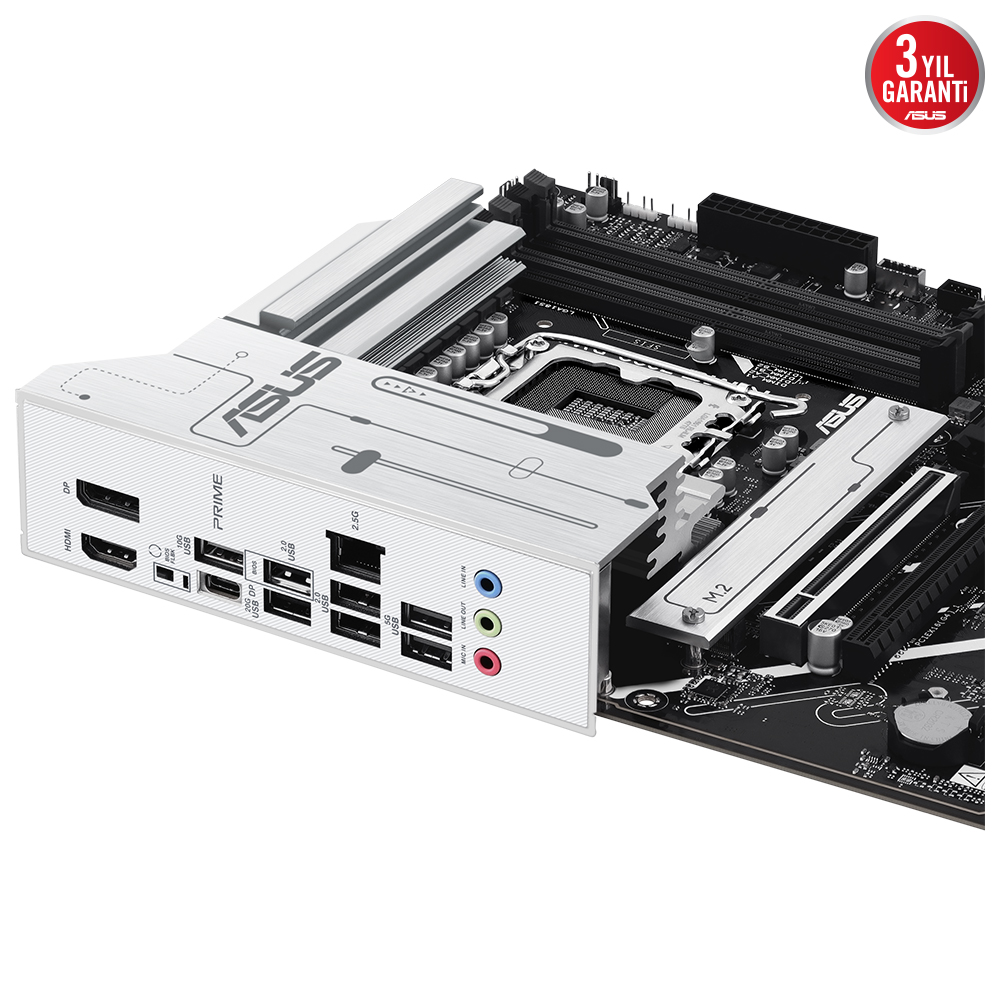 ASUS PRIME Z890-P 4x DDR5 DP/HDMI 4x M.2 1x 2.5GLAN USB4 1851P ANAKART