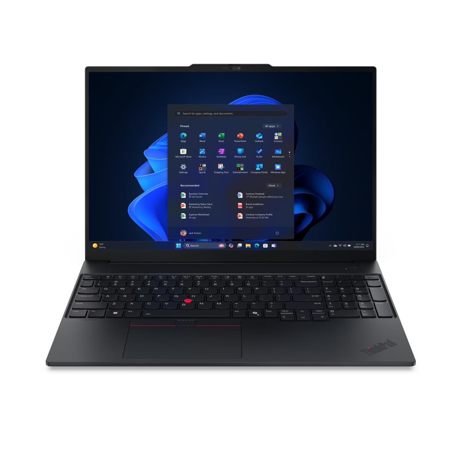 LENOVO THINKPAD E16 G3 21SR006RTX ULTRA 7 255H 16GB 512GB SSD 16" FREEDOS NOTEBOOK