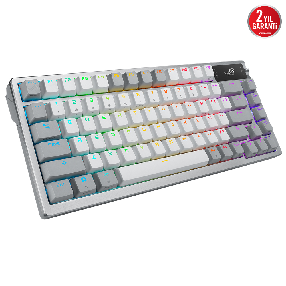 ASUS M701 ROG AZOTH/NXSW/TR/WHT OLED DISPLAY GASKET-MOUNT 3 KATMANLI İZOLASYON MEKANIK GAMING KLAVYE