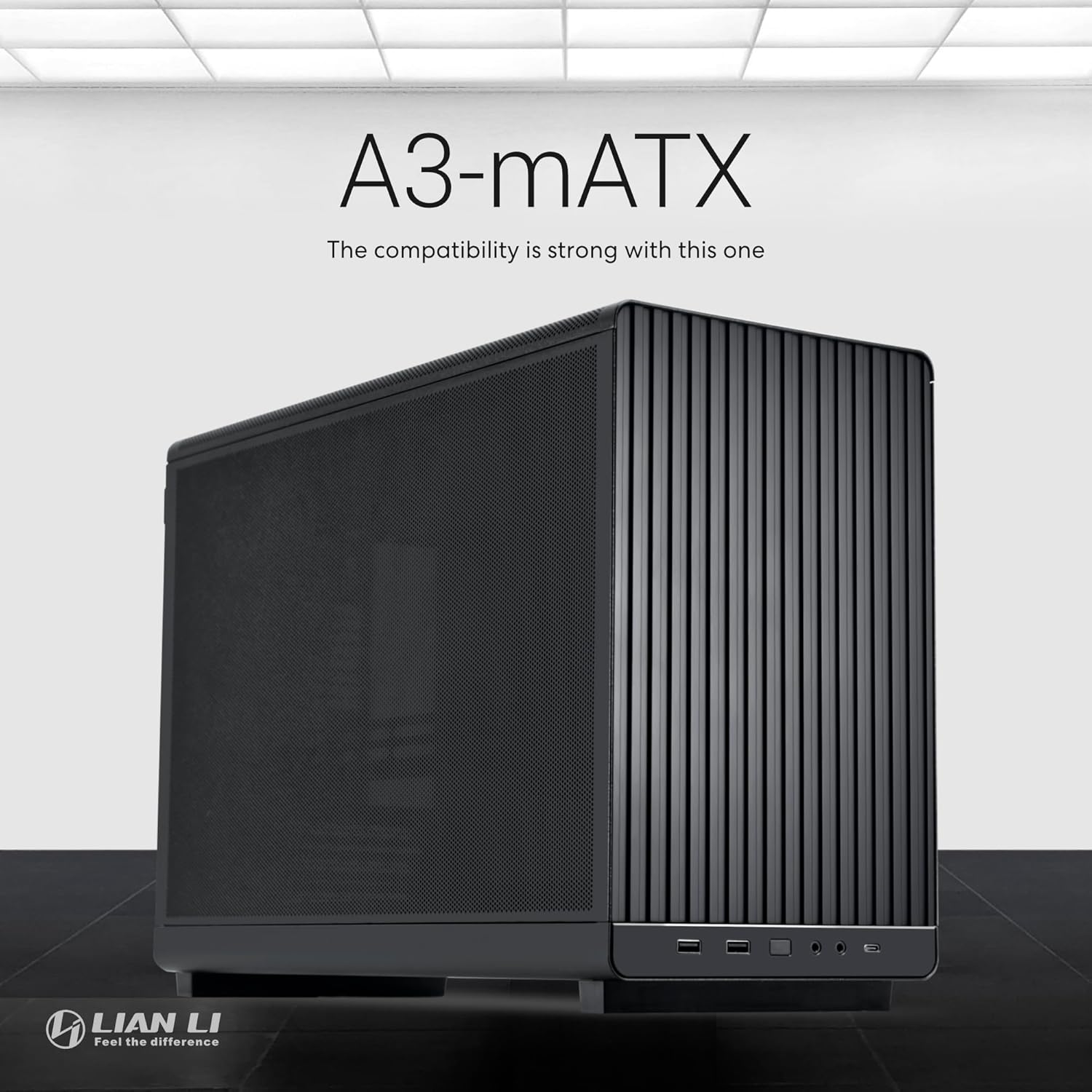 LIAN LI DAN CASE A3 1x FAN MINI TOWER SİYAH mATX KASA G99.A3X.00