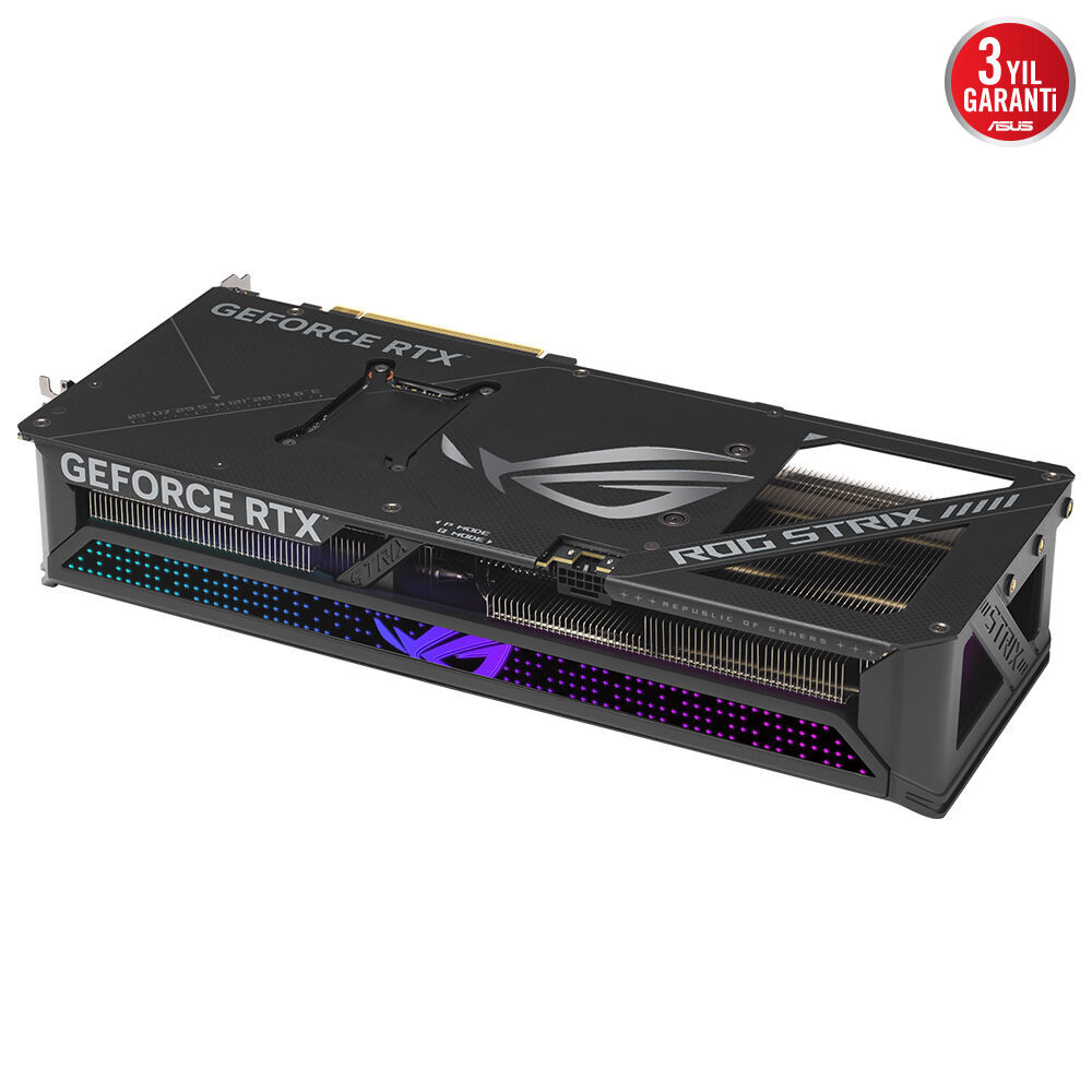 ASUS ROG-STRIX-RTX5070TI-O16G-GAMING-NVIDIA-GEFORCE-RTX 5070 TI-16GB GDDR7-256bit--OC-2xHDMI-3xDP-RGB-DLSS4 EKRAN KARTI