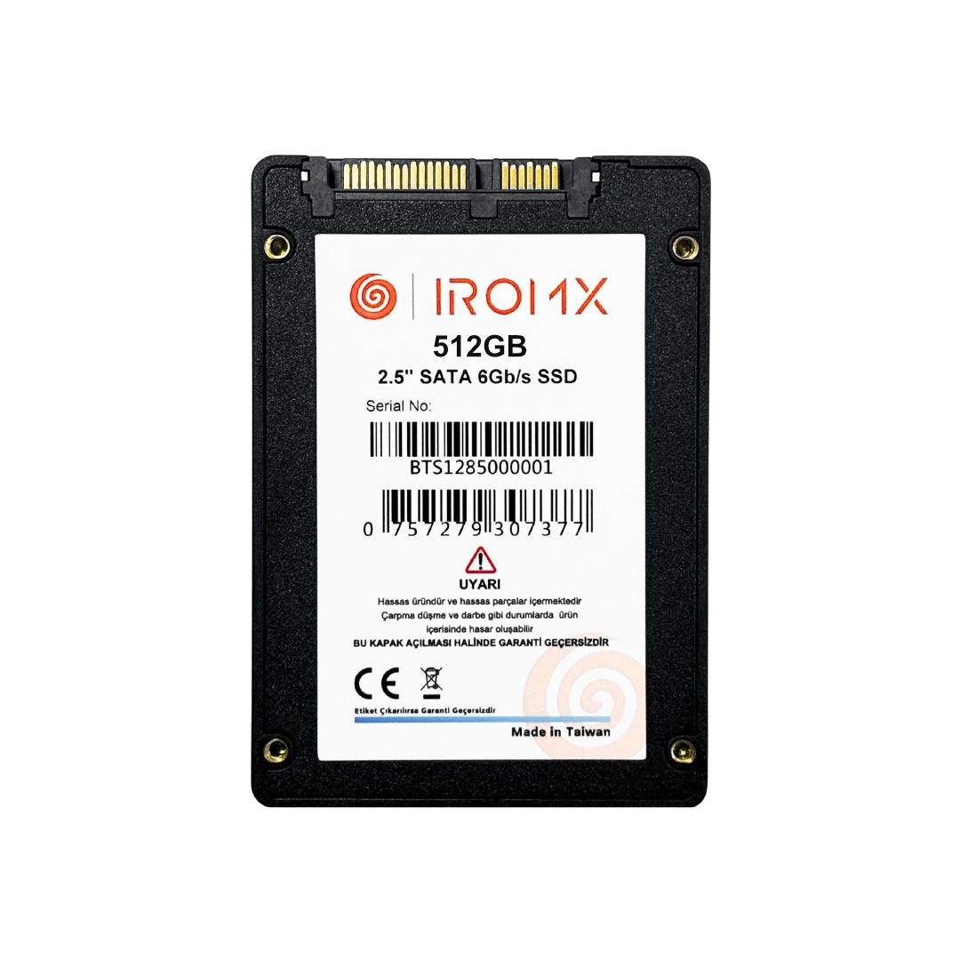 IROMX 512GB 500/480MB/s 2.5" SATA 3.0 SSD IR512GS3