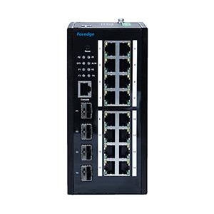 FOREDGE IS1016GPS-4F 16 PORT 10/100/1000 16 PORT POE 4 X SFP YONETILEBILIR ENDÜSTRİYEL SWITCH