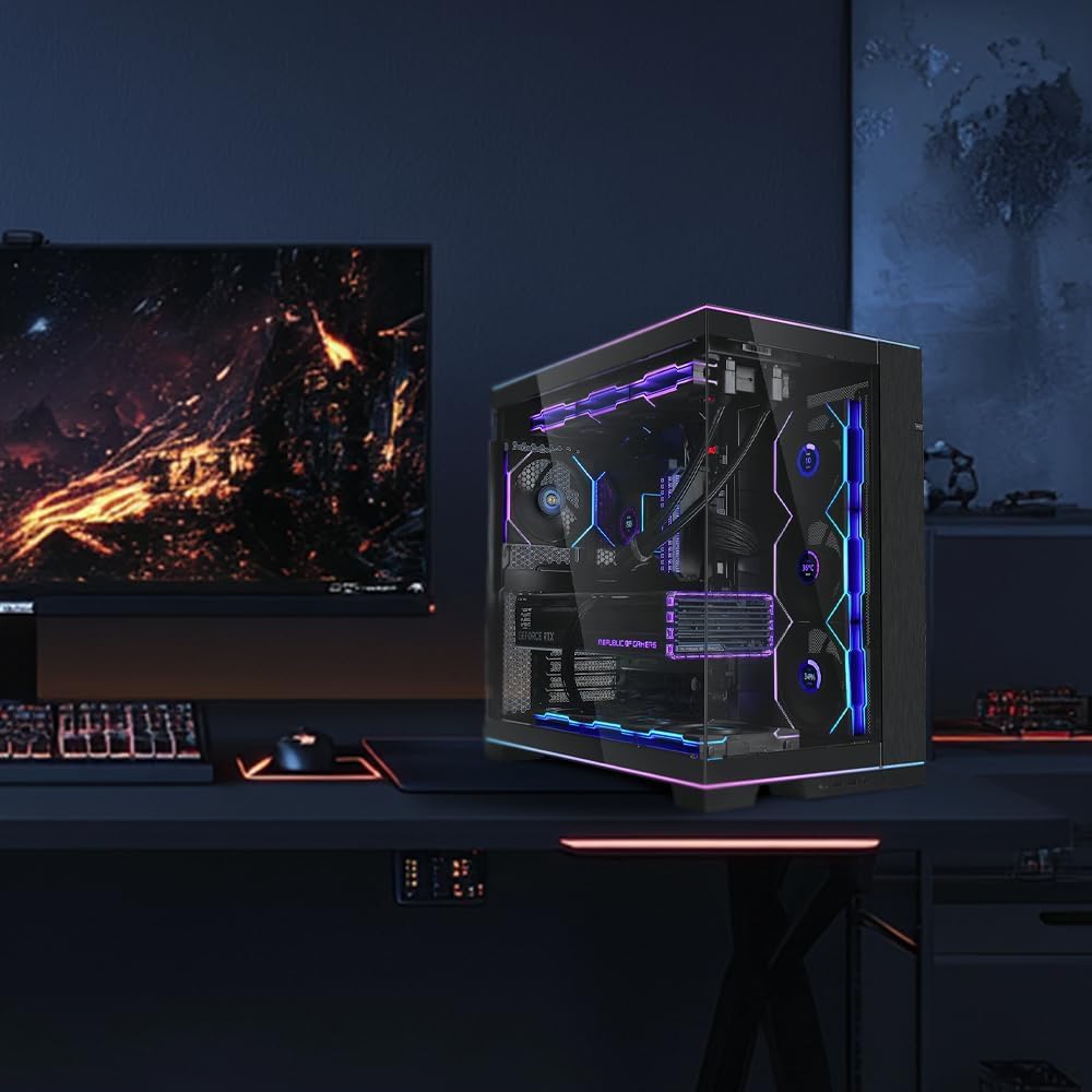 LIAN LI O11 DYNAMIC EVO RGB MID-TOWER SİYAH E-ATX KASA G99.O11DERGBX.00