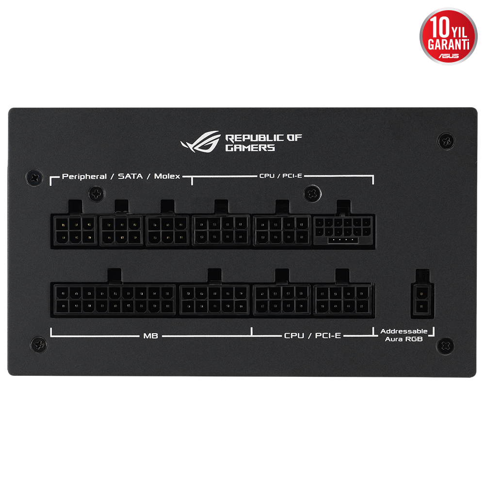 ASUS ROG-STRIX-1200G - AURA 1200W 80+ GOLD POWER SUPPLY PCI-E 5.0