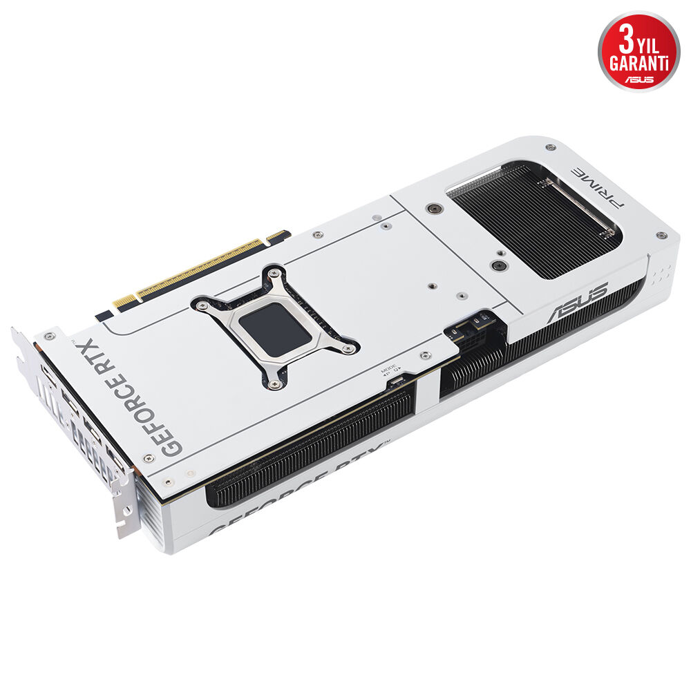 ASUS PRIME-RTX5070-O12G-WHITE NVIDIA-GEFORCE-RTX 5070-12GB GDDR7-192bit--OC-2xHDMI-3xDP-DLSS4 EKRAN KARTI