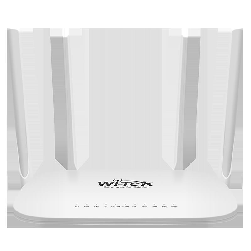 WI-TEK WI-R3 AC1200 4 PORT 3xLAN/1xWAN 4 ANTEN 2.4GHz - 5GHz POE/ ROUTER
