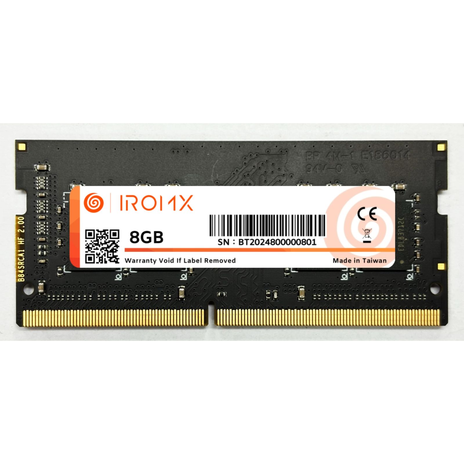IROMX 8GB 1600MHz DDR3 SAMSUNG CHIP NOTEBOOK RAM