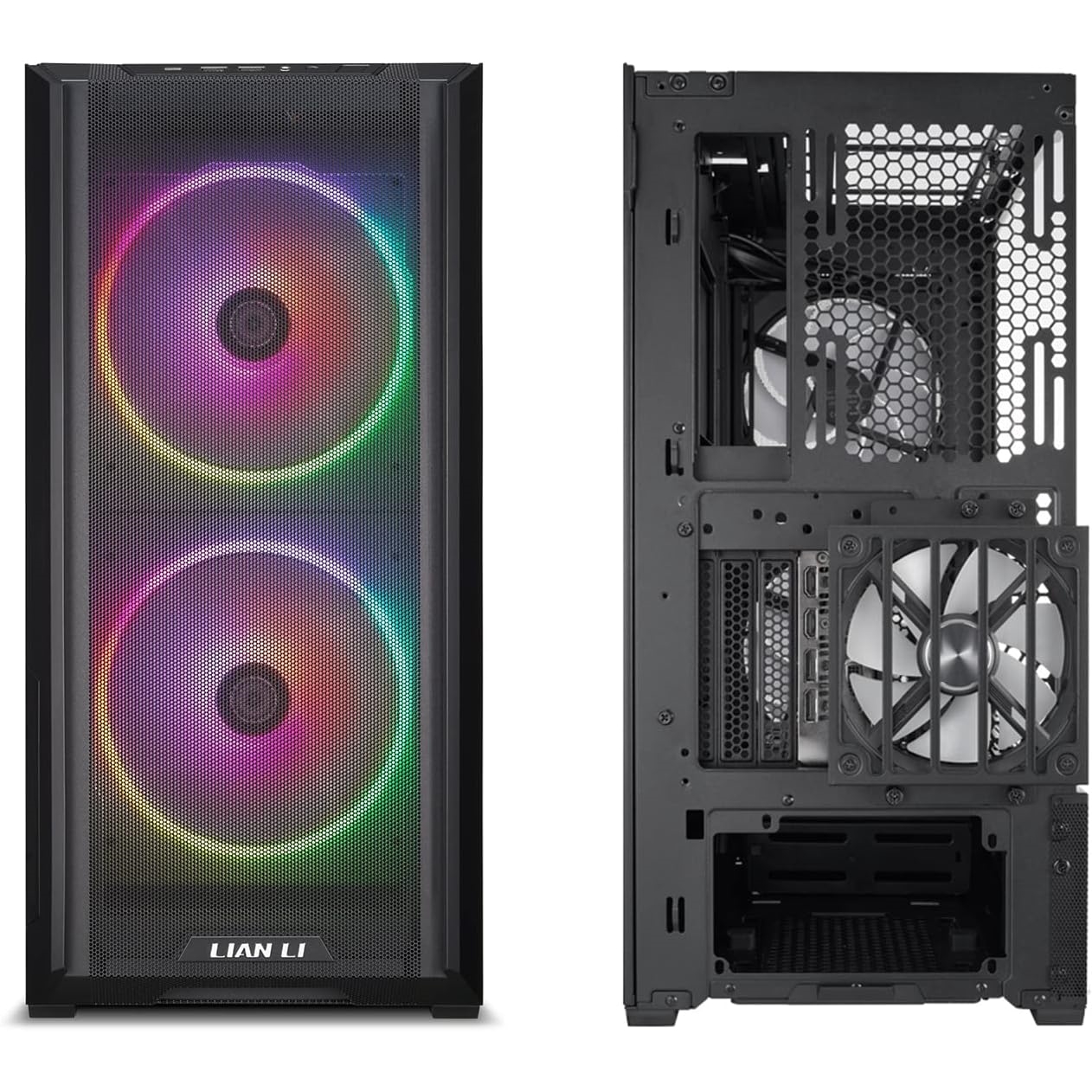 LIAN LI LANCOOL 216 MESH ARGB 3x FAN MID-TOWER SİYAH E-ATX KASA G99.LAN216RX.00