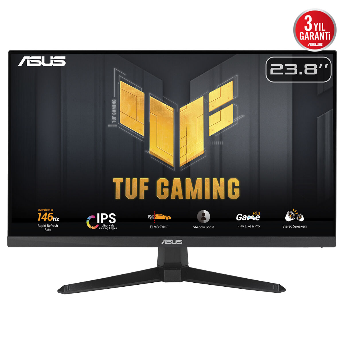 ASUS TUF GAMING VG249QE5A 23.8" 1MS 1920x1080 HDMI/DP MM 146HZ IPS LED MONITOR