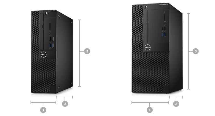 Dell OptiPlex 3050MT Masaüstü Bilgisayar Portları