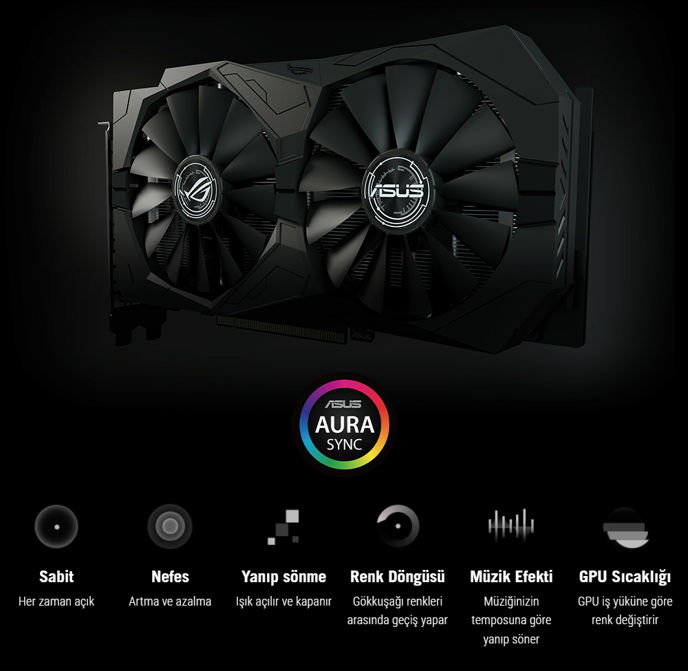 ROG Strix Radeon™ RX 560 4GB GDDR5