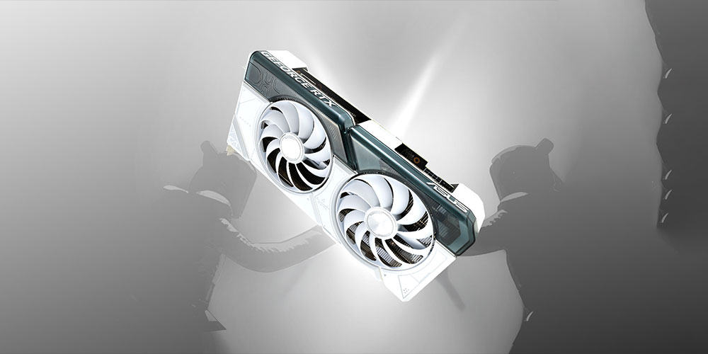 ASUS Dual GeForce RTX™ 4070 White OC Edition 12GB GDDR6X