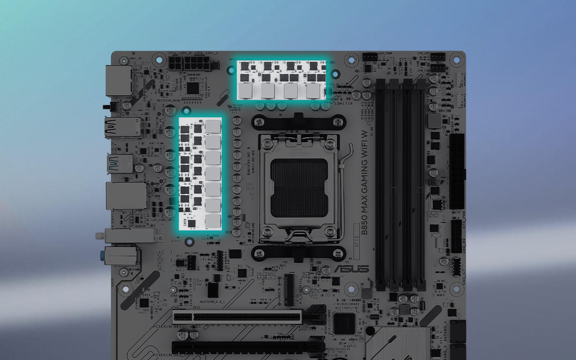 B850 MAX GAMING WIFI W