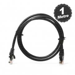 DARK DK-CB-NT6U100B 1MT UTP CAT6 PATCH KABLO SIYAH AWG24/7