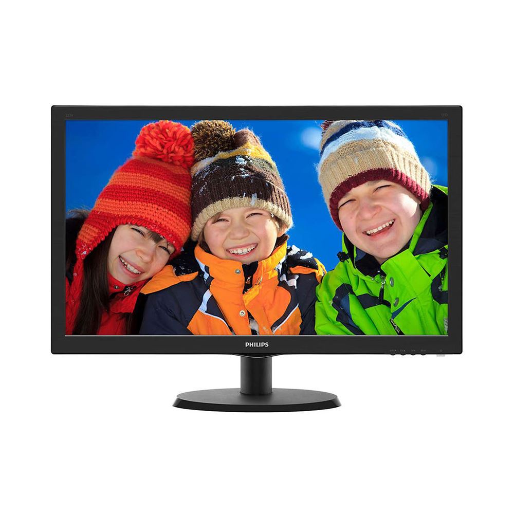 PHILIPS 223V5LHSB2/01 21.5" 5MS 1920x1080 VGA/HDMI VESA SİYAH LED MONITOR