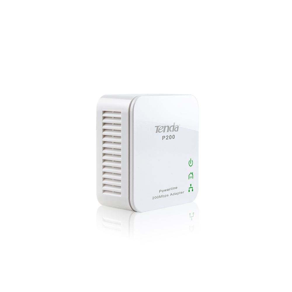 TENDA P200KIT 200MBPS 2.4GHz INDOOR REPEATER POWERLINE ADAPTOR