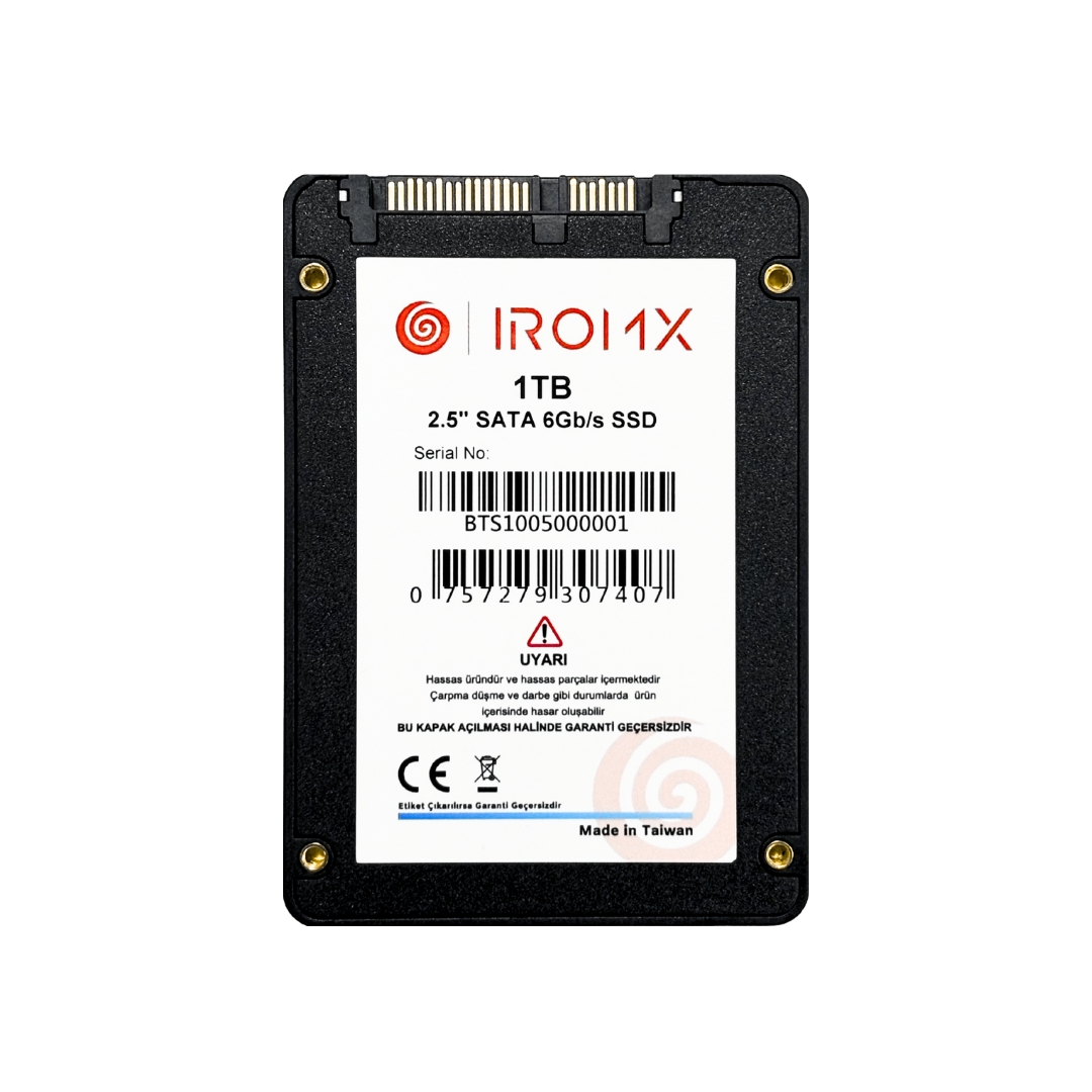 IROMX 1TB 500/480MB/s 2.5" SATA 3.0 SSD IR1TBS3