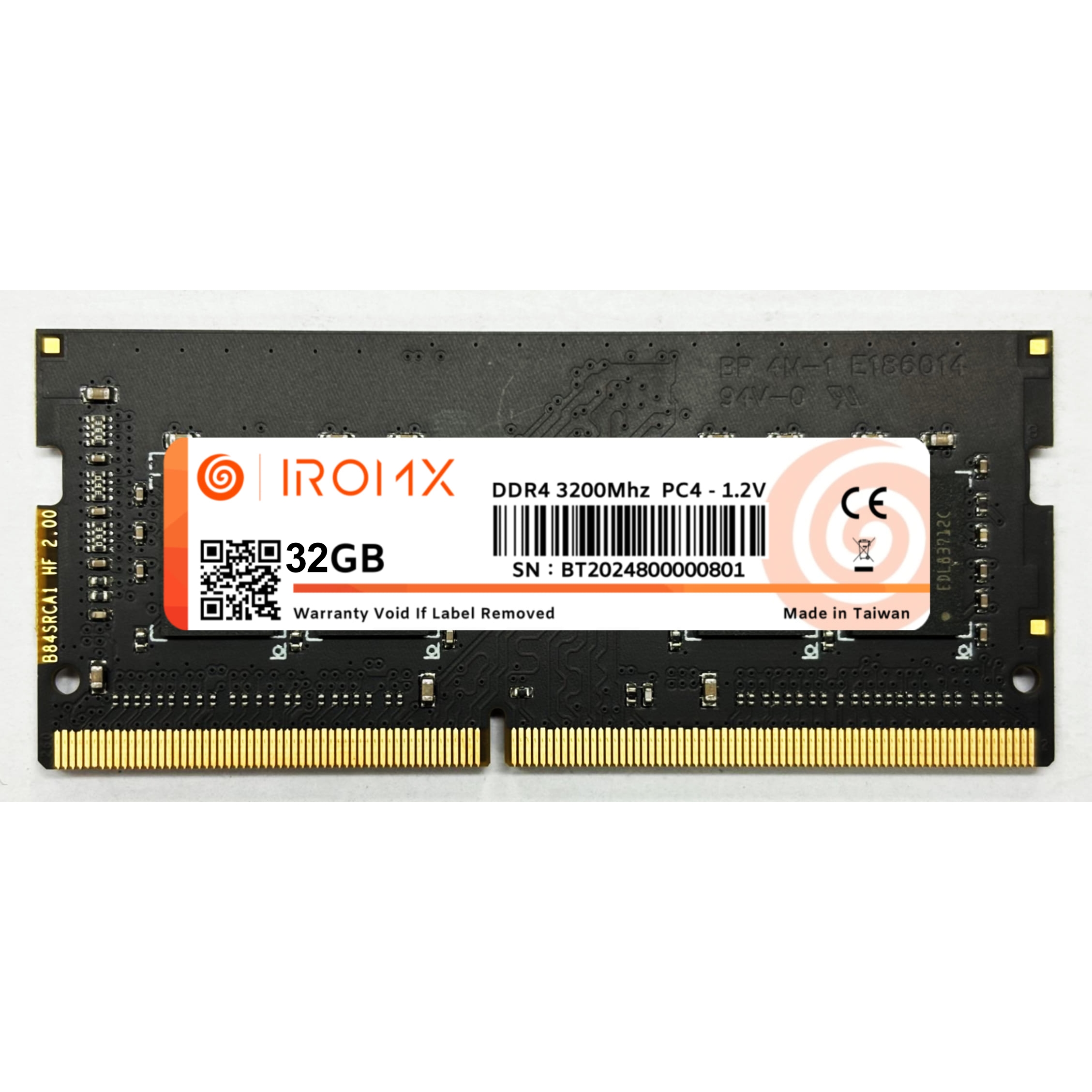 IROMX 32GB 3200Mhz DDR4 (SAMSUNG CHIP) NOTEBOOK RAM