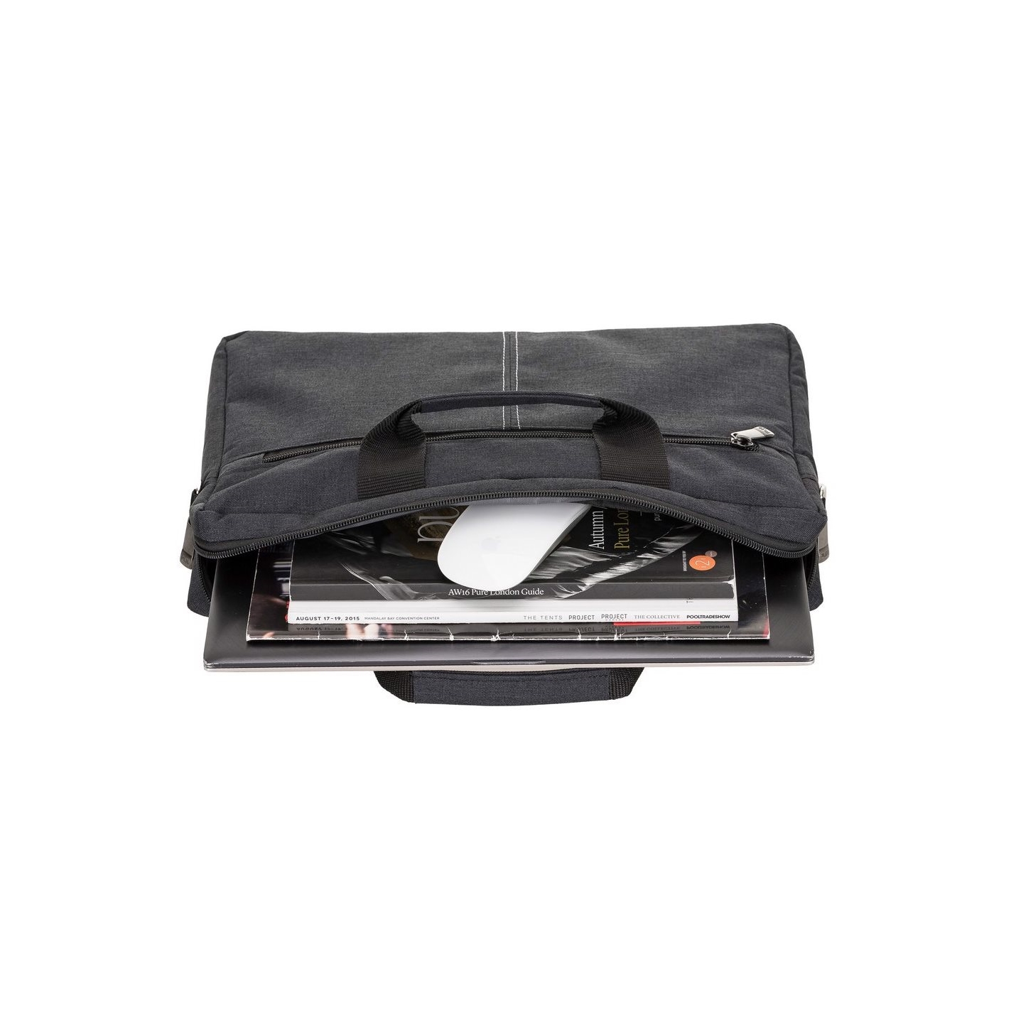 PLM JİMA 15.6" FUME SIYAH NOTEBOOK ÇANTASI