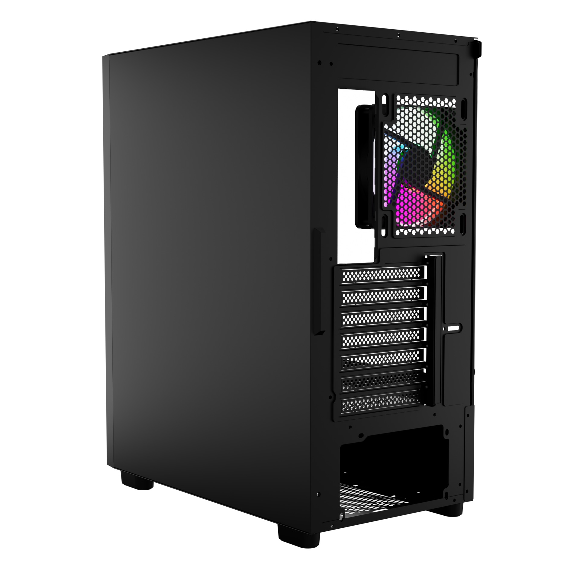 GAMEBOOSTER CRUX GBE650B 650W 80+ 4x12CM FAN E-ATX USB3.0 GAMING KASA