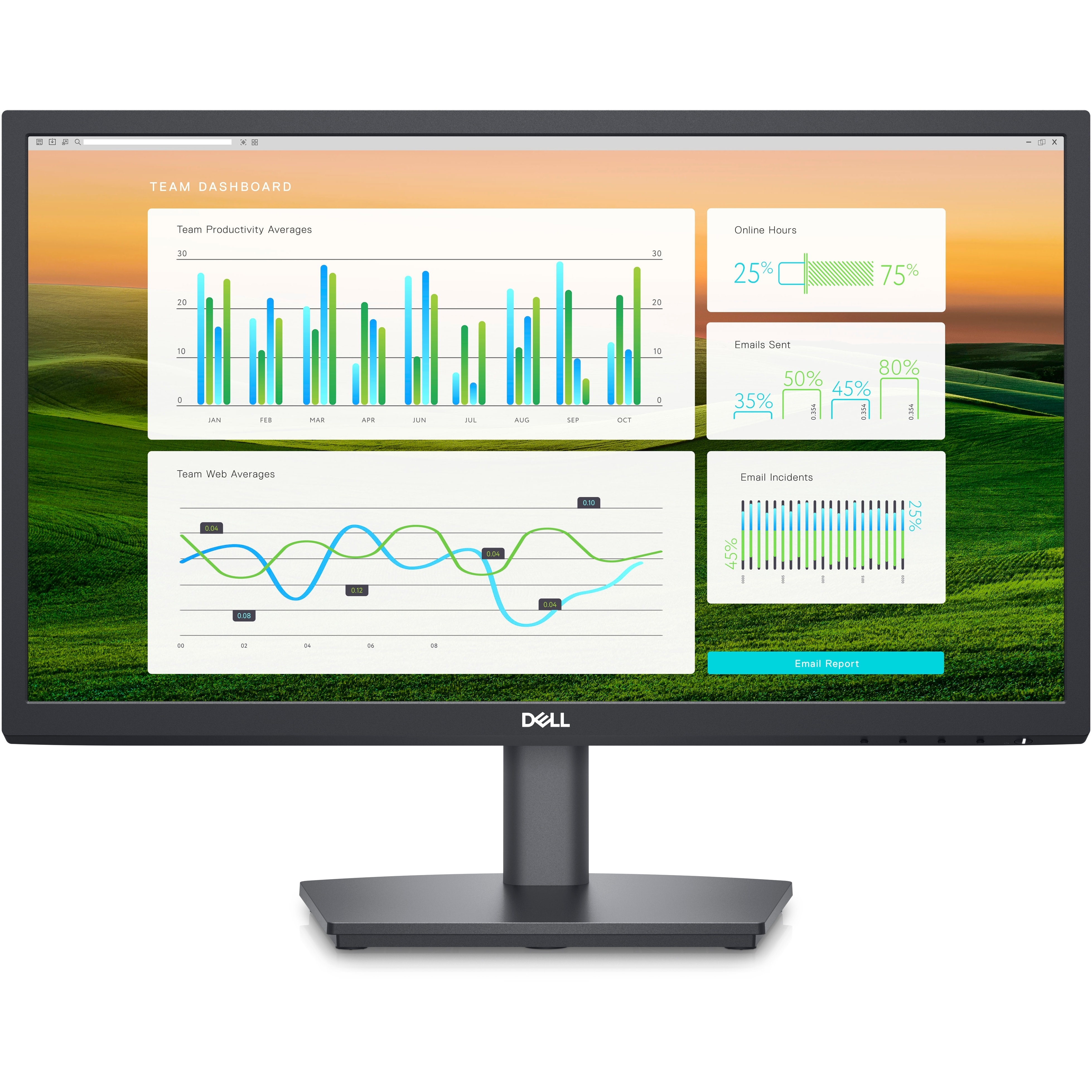 DELL E2222HS 21.5" 5MS 60Hz 1920x1080 HDMI/DP PIVOT LED MONİTÖR