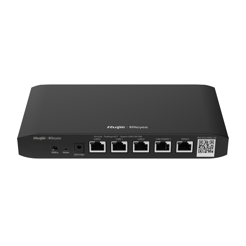 RUIJIE RG-EG105G v2 5 PORT 10/100/1000 YONETILEBILIR GATEWAY/ROUTER
