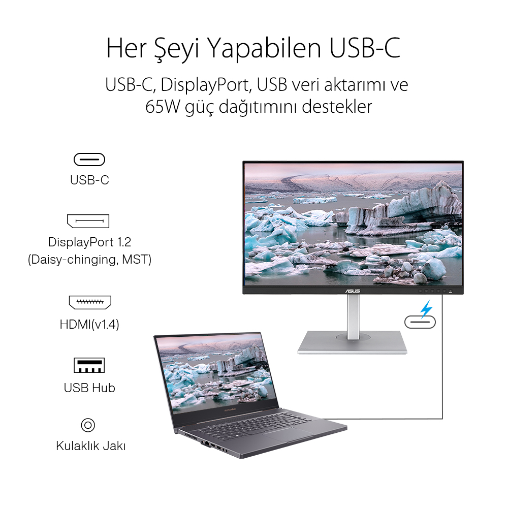 ASUS PROART PA278CV 27" 5MS 2K 2560x1440 mDP/HDMI/DVI MM VESA LED MONITOR