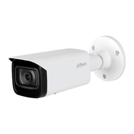 DAHUA IPC HFW2231T-AS-0360B-S2 STARLIGHT 2MP 3.6MM 80M SESLİ IP 67 POE H265+ IR BULLET IP KAMERA          