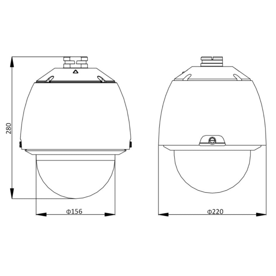 HIKVISION DS-2DE5232W-AE 2MP 32x 4.8MM-153MM IR PTZ SPEED DOME IP KAMERA + MONTAJ AYAĞI