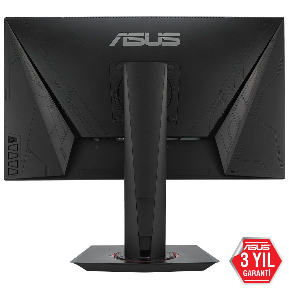 ASUS GAMING LED VG258QR 24.5" 0.5MS 165HZ 1920x1080 DP HDMI DVI MM FREESYNC VE G-SYNC UYUMLU VESA/PIVOT EYECARE FLICKER-FREE GAMING MONİTÖR