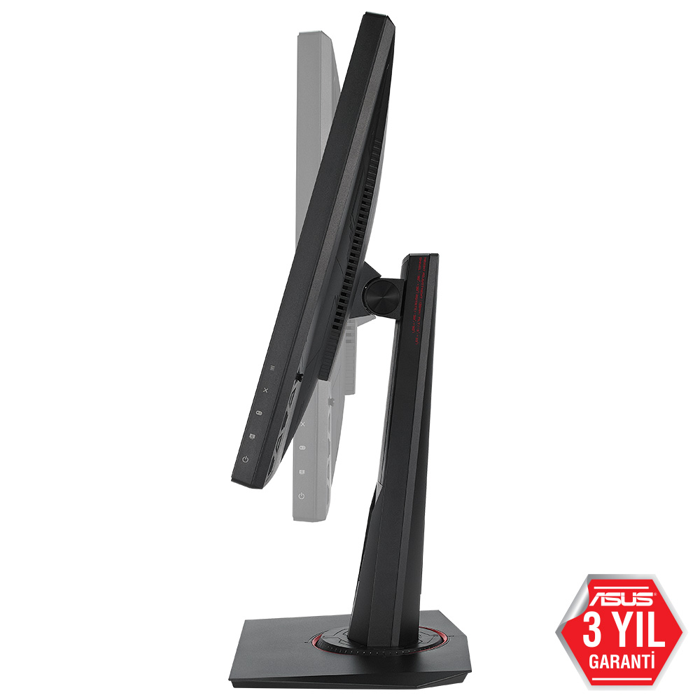 ASUS GAMING LED VG258QR 24.5" 0.5MS 165HZ 1920x1080 DP HDMI DVI MM FREESYNC VE G-SYNC UYUMLU VESA/PIVOT EYECARE FLICKER-FREE GAMING MONİTÖR