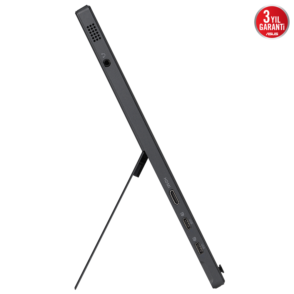 ASUS ZENSCREEN MB16AHT 15.6 TASINABILIR USB MONITOR IPS 1920x1080 5MS MINI HDMI-TYPE-C 3YIL 10 PARMAK DOKUNMATIK DAHILI BATARYA EYECARE MONITOR