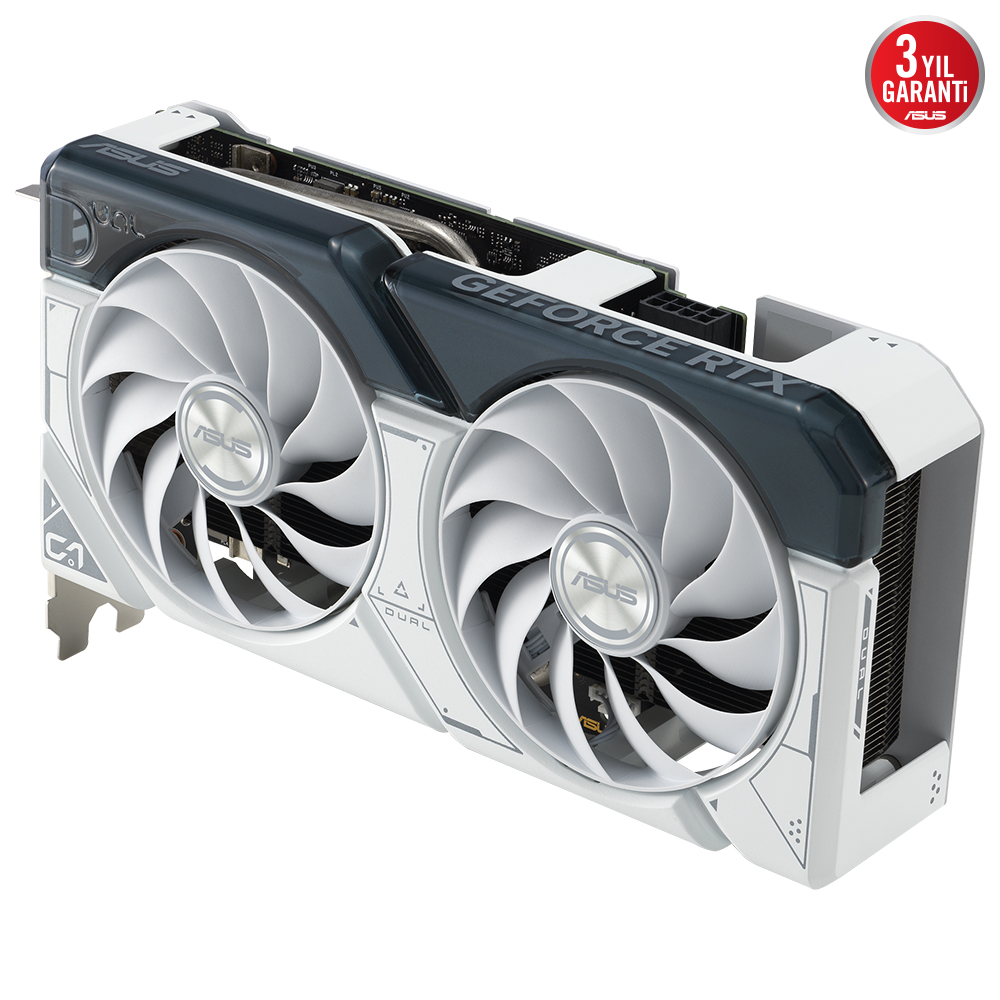 ASUS DUAL-RTX4060-O8G-WHITE RTX4060 8GB GDDR6X 128Bit 3xDP/1xHDMI
