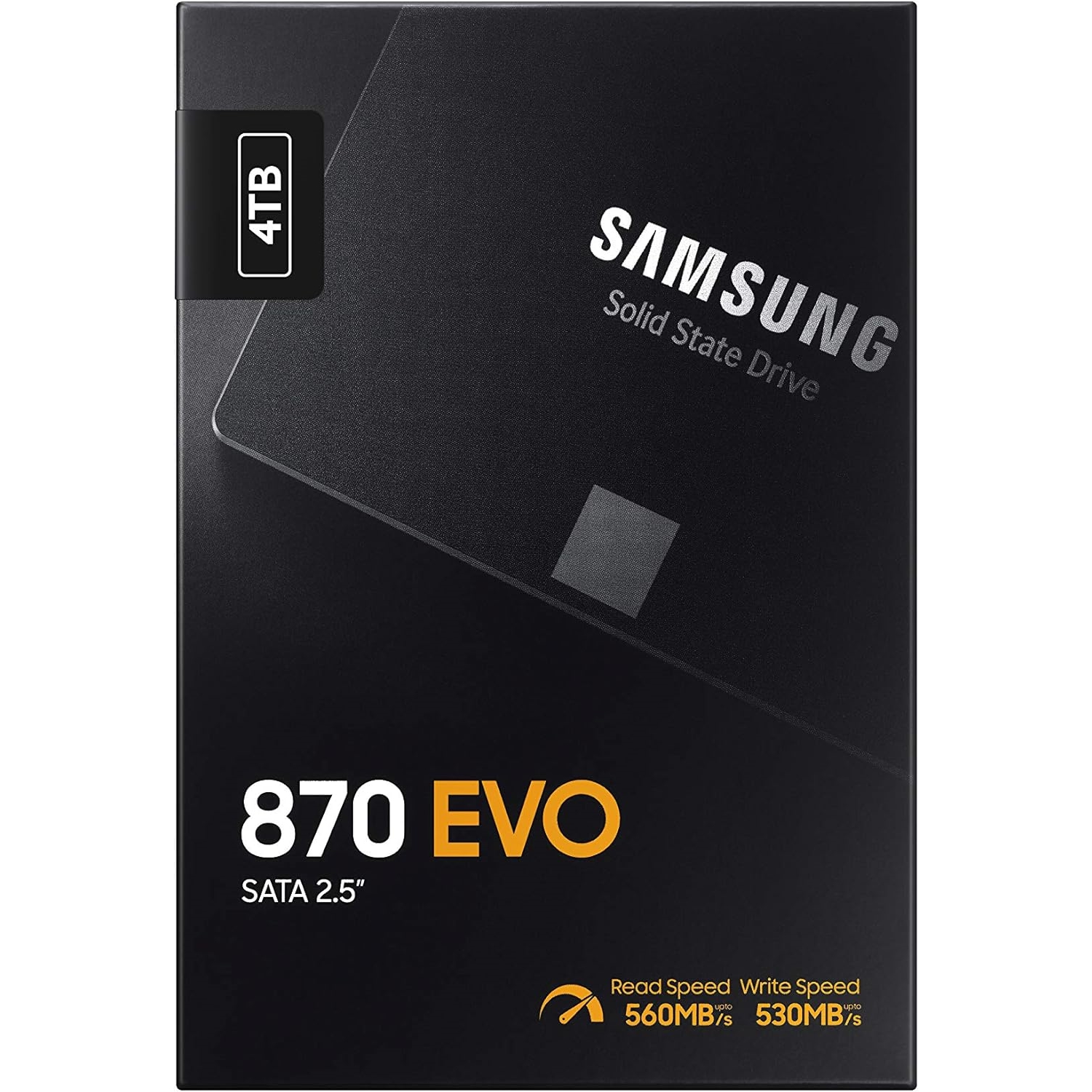 SAMSUNG 870 EVO 4TB 560/530MB/s 2.5" SATA3 SSD MZ-77E4T0BW
