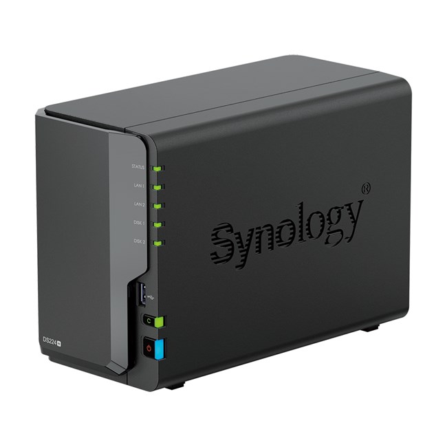 SYNOLOGY DS224PLUS 2 BAY 2xGLAN NAS DEPOLAMA ÜNİTESİ