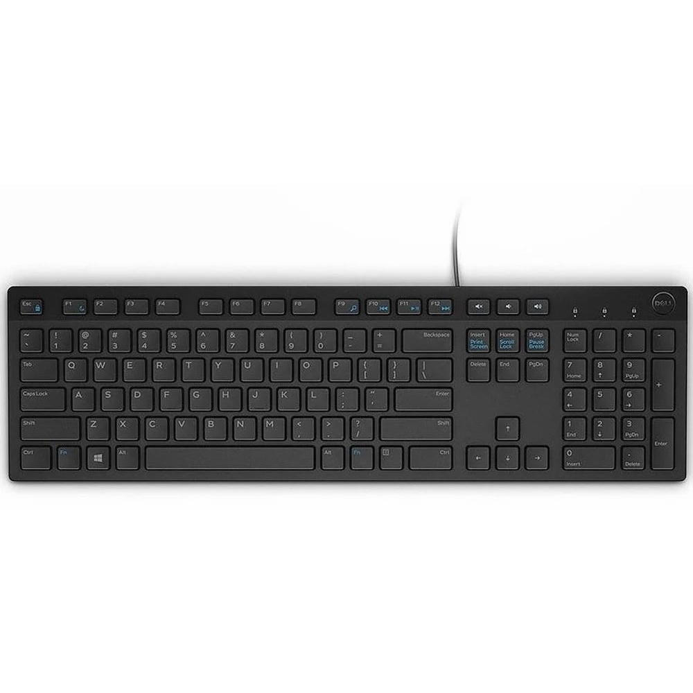 DELL KB216 USB MULTİMEDYA SİYAH Q KLAVYE (INGILIZCE  QWERTY)