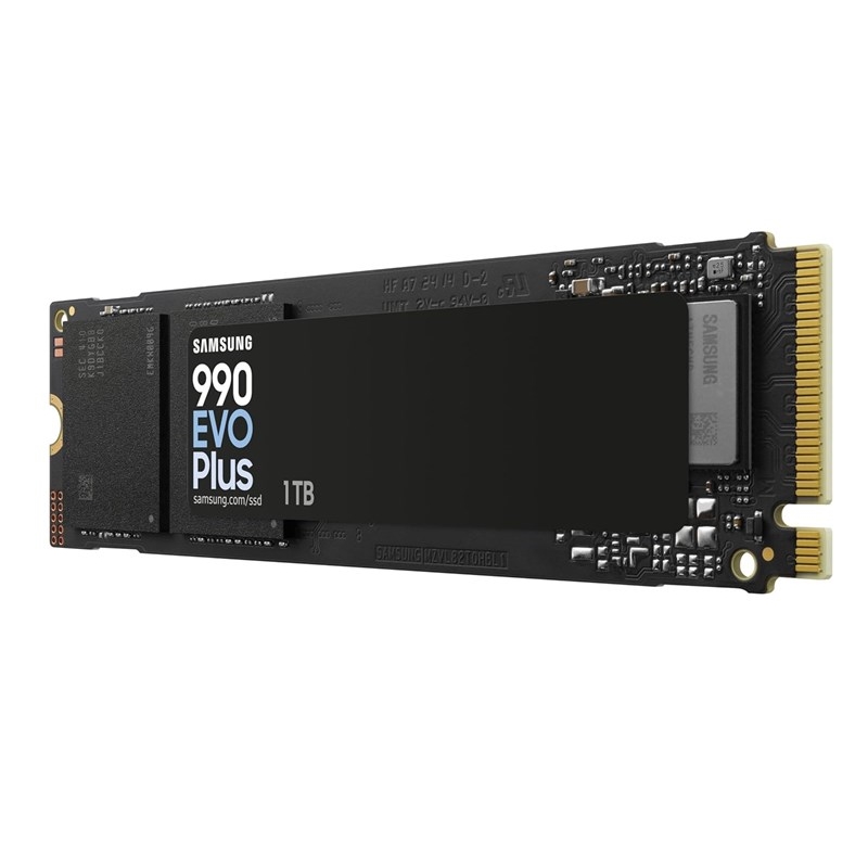 SAMSUNG 990 EVO PLUS 1TB 7150/6300MB/s PCIe 4.0 NVME SSD MZ-V9S1T0BW