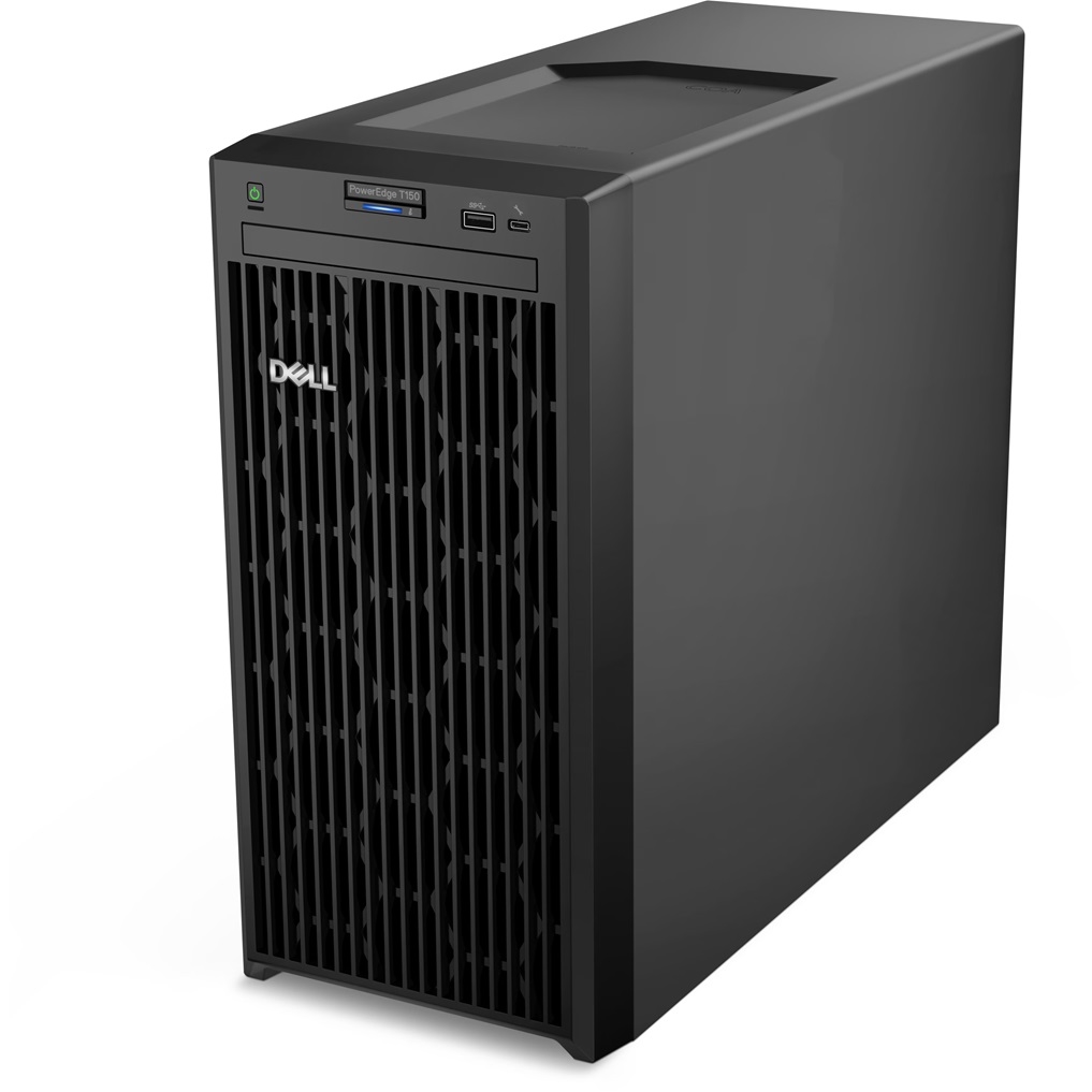 DELL PET150SPL5 T150 E-2314 16GB 1x480GB SSD 1x300W 5U TOWER SERVER