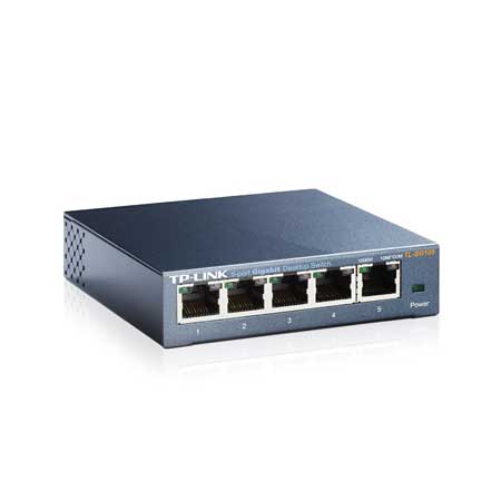 TP-LINK TL-SG105 5 PORT 10/100/1000 DESKTOP SWITCH