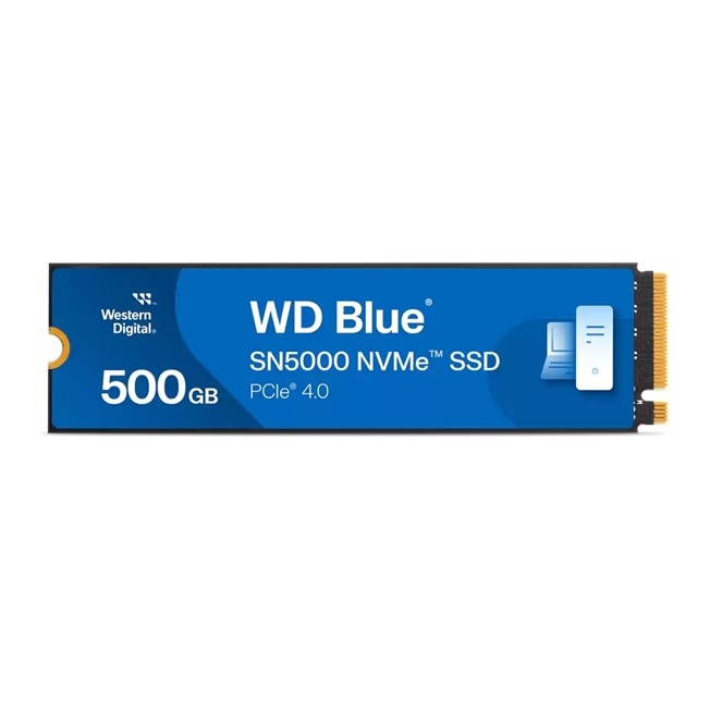 WD BLUE SN5000 500GB 5000/4000MB/s PCIe 4.0 NVME SSD WDS500G4B0E
