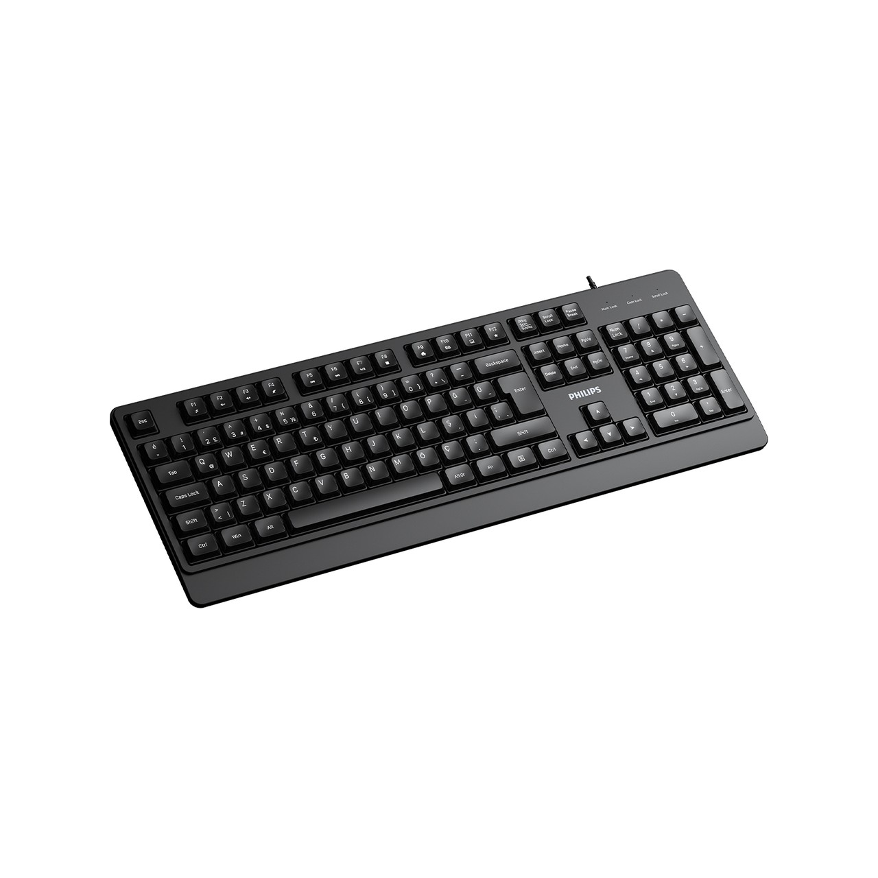 PHILIPS SPK6247B STANDART SİYAH USB KABLOLU KLAVYE