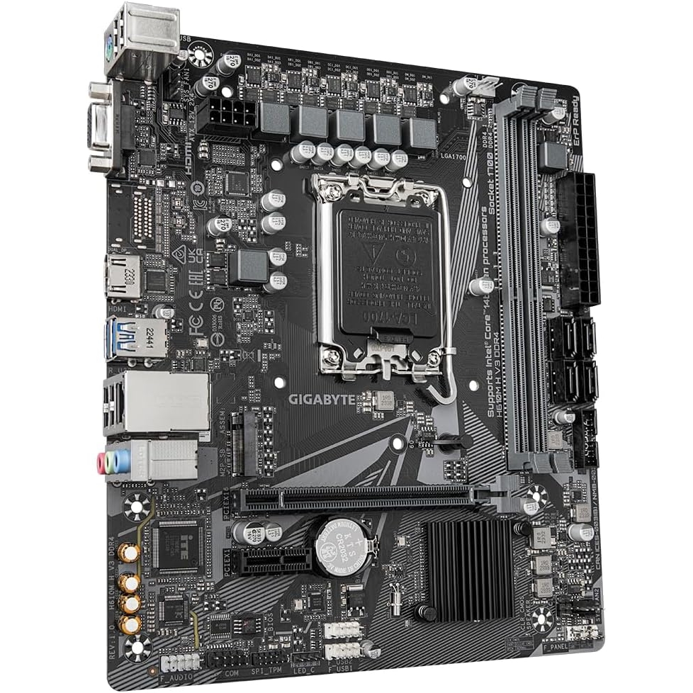 GIGABYTE H610M-H-V3 2xDDR4 VGA/HDMI 1xM.2 1xGLAN 1700P ANAKART