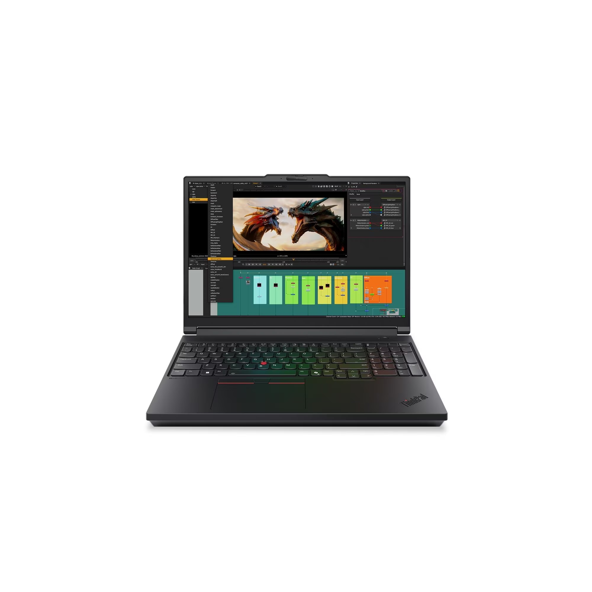 LENOVO THINKPAD P16 G3 21RQ000CTX ULTRA 7 265HX 64GB (2x32) 1TB SSD 12GB RTX PRO 3000 16" WIN11PRO MOBILE WS