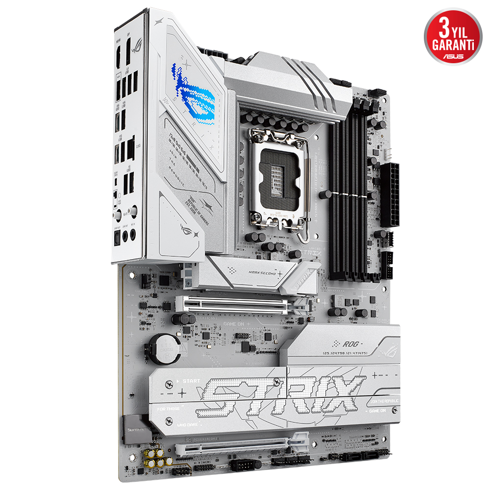 ASUS ROG STRIX B860-A GAMING WIFI 4x DDR5 DP/HDMI 4x M.2 1x 2.5GLAN/WIFI7/BT USB3.2 1851P ANAKART