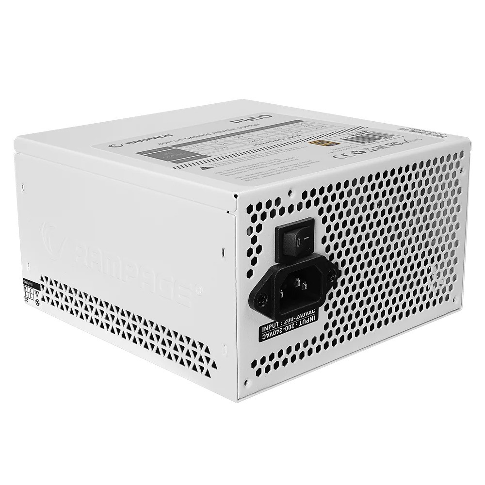 RAMPAGE P850 850W 80+ GOLD 14CM POWER SUPPLY LONG LIFE HDB BEYAZ