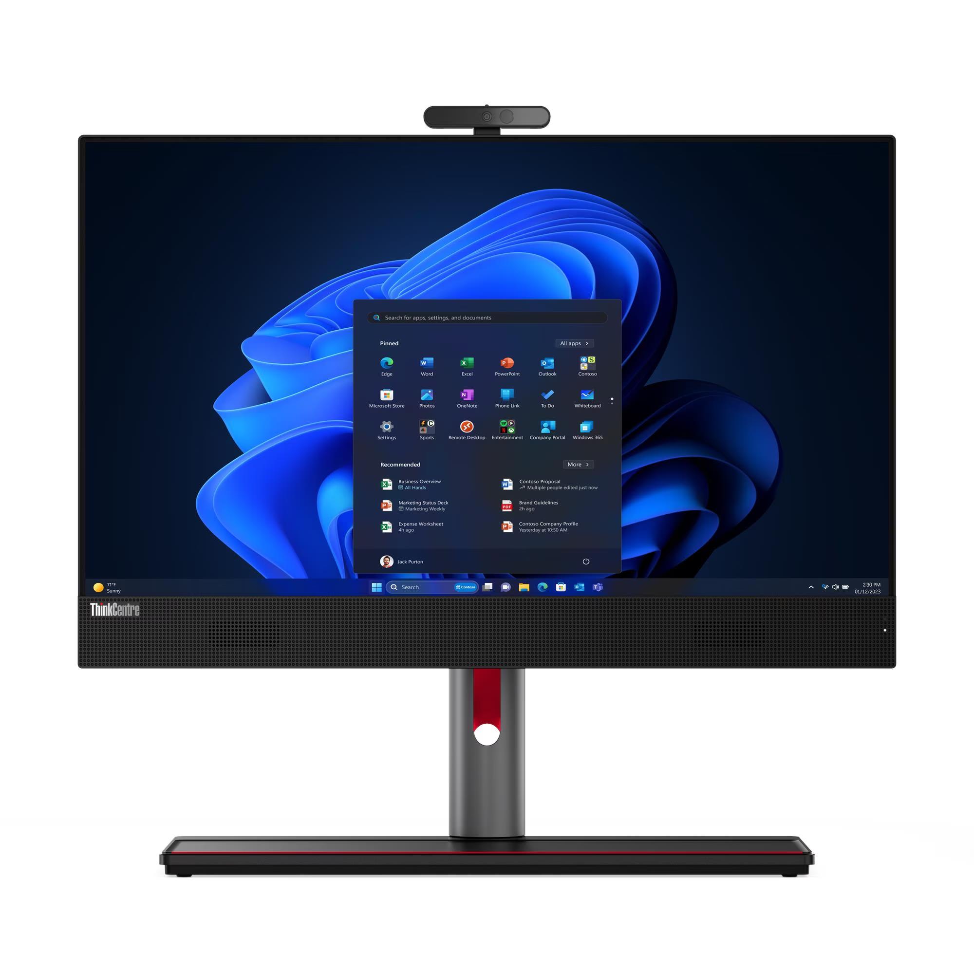 LENOVO 12SKS50800 TC M90A GEN5 I5-14400 16GB 1TB SSD 23.8" NONTOUCH FREDOOS ALL IN ONE PC